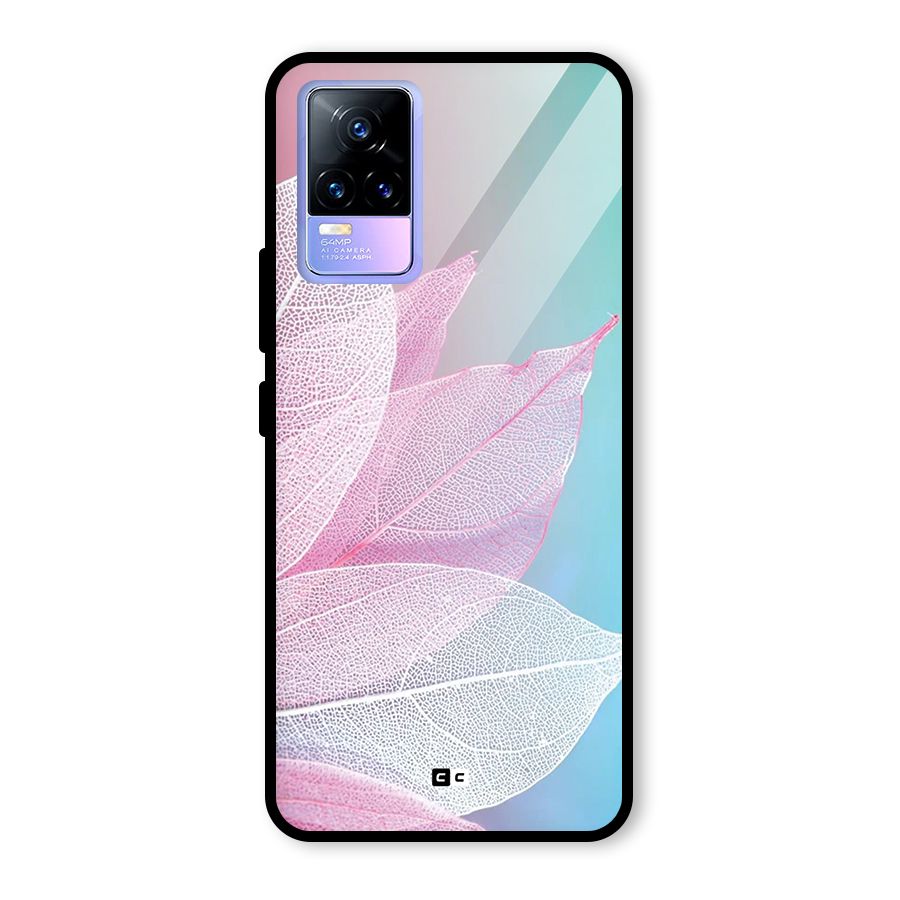 Beautiful Petals Vibes Glass Back Case for Vivo Y73