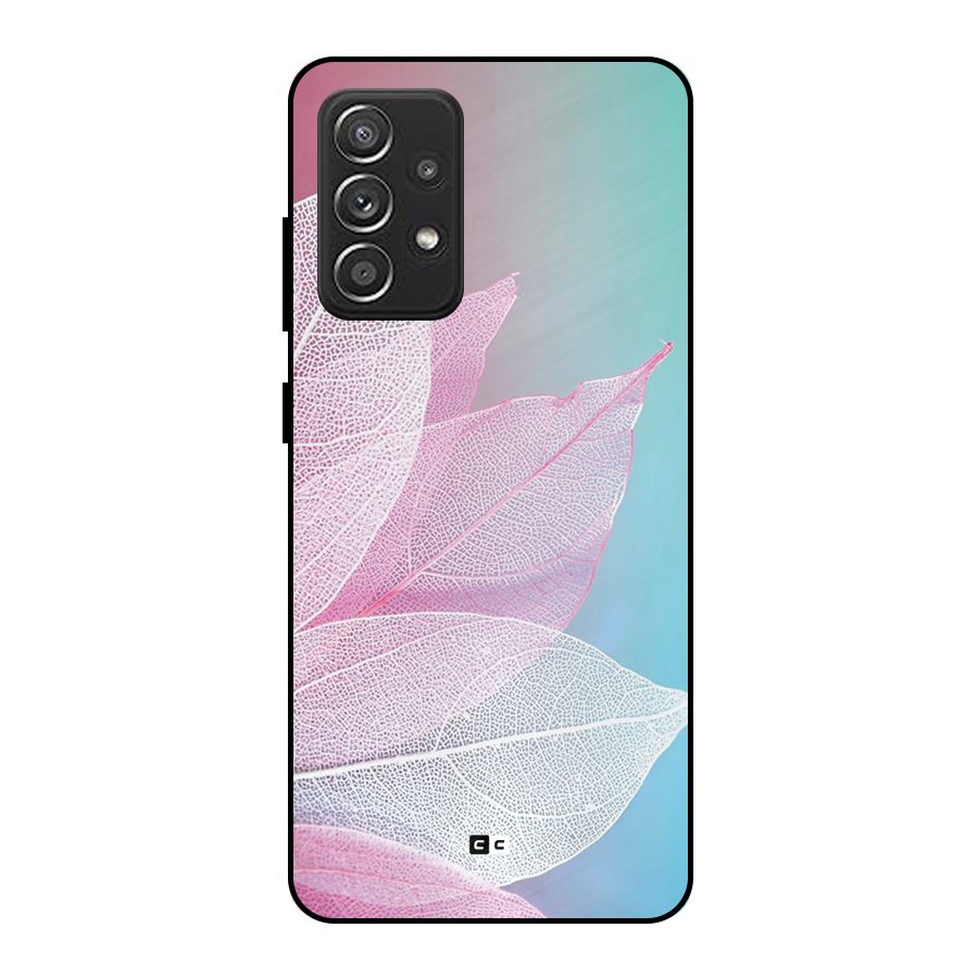Beautiful Petals Vibes Metal Back Case for Galaxy A52s 5G