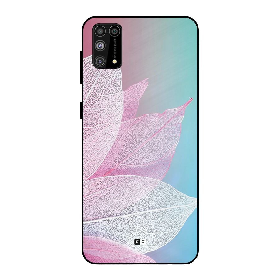 Beautiful Petals Vibes Metal Back Case for Galaxy F41