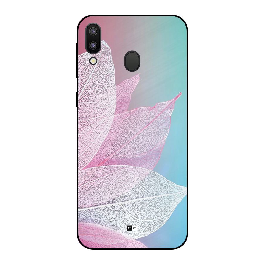 Beautiful Petals Vibes Metal Back Case for Galaxy M20