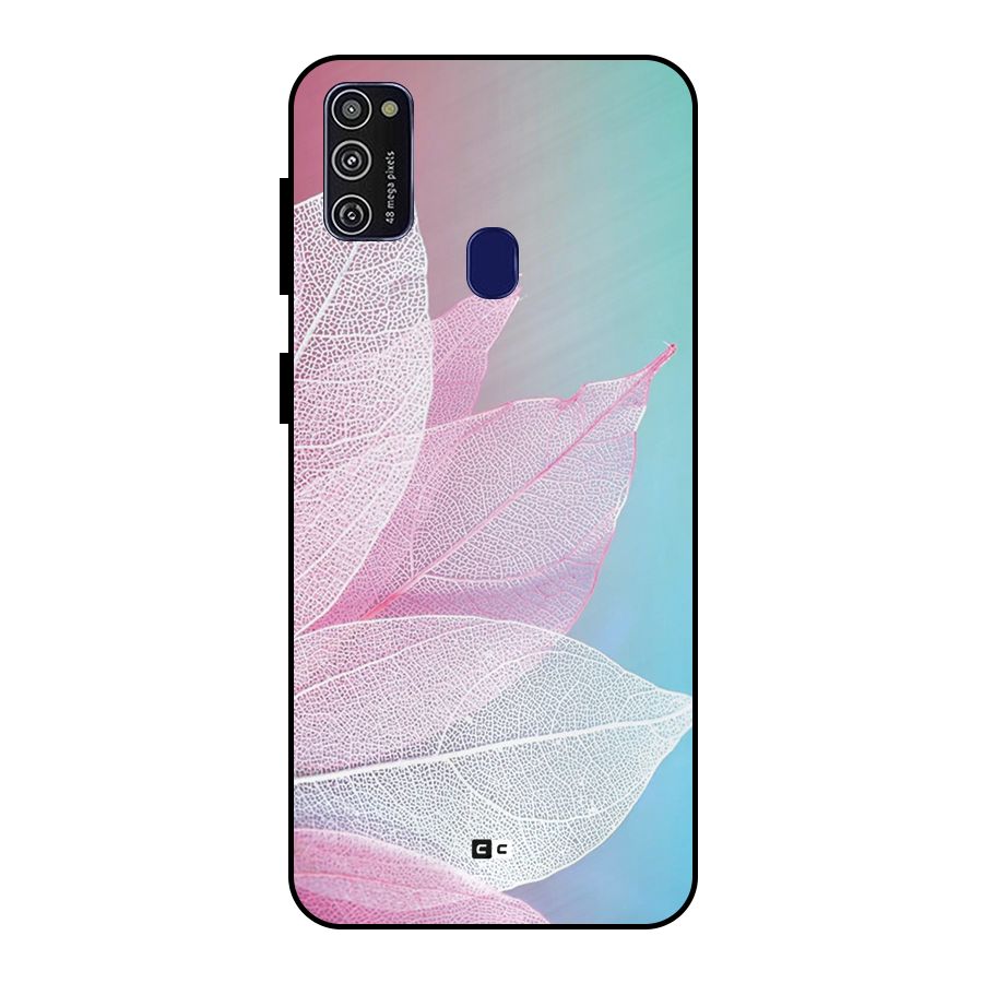Beautiful Petals Vibes Metal Back Case for Galaxy M30s