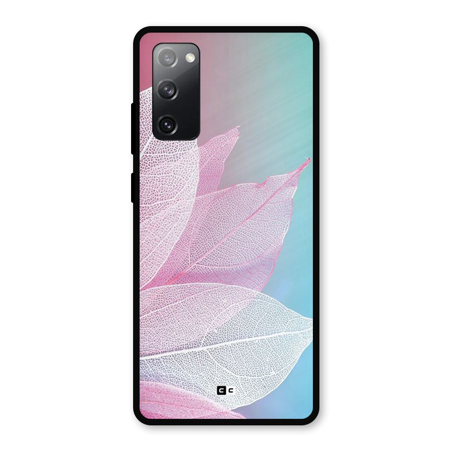 Beautiful Petals Vibes Metal Back Case for Galaxy S20 FE 5G