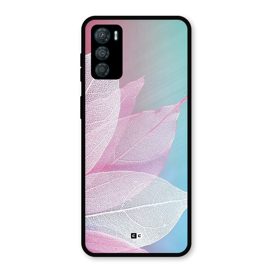 Beautiful Petals Vibes Metal Back Case for Moto G42
