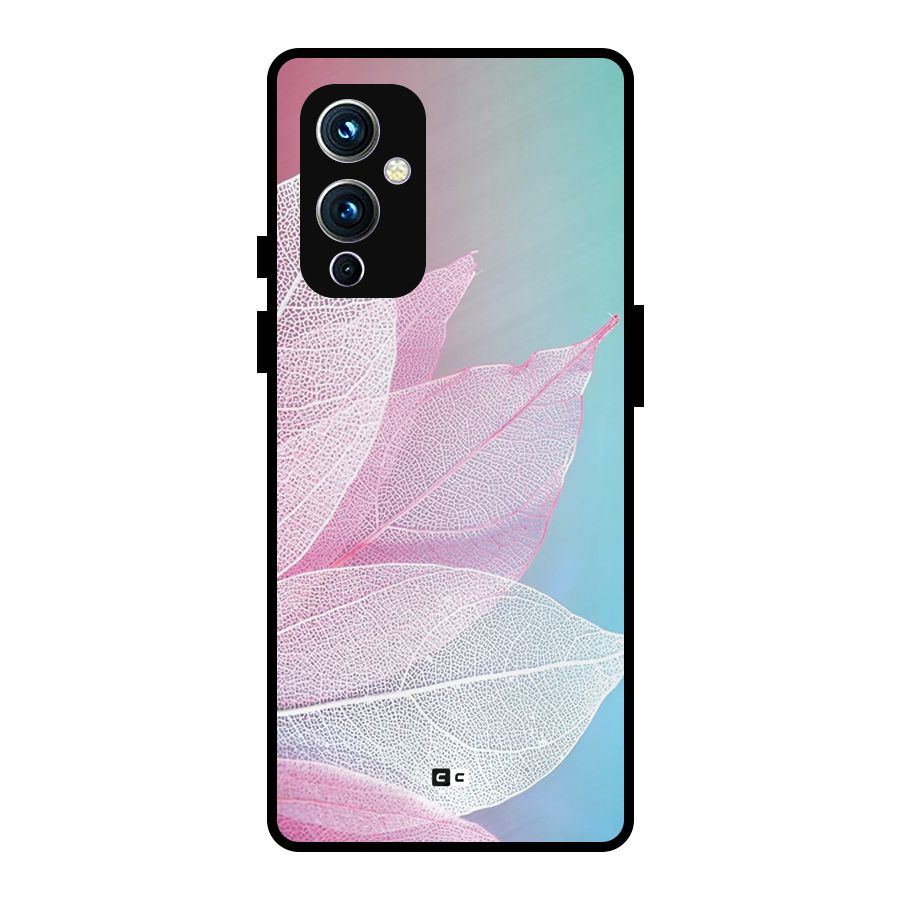 Beautiful Petals Vibes Metal Back Case for OnePlus 9