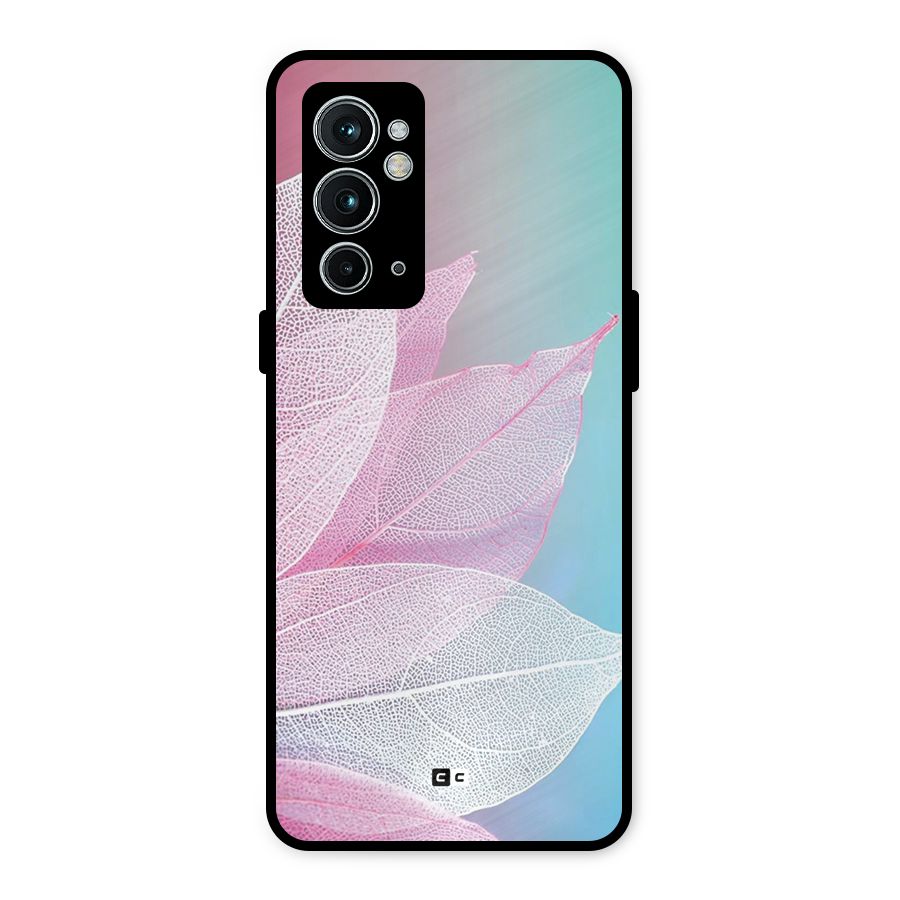 Beautiful Petals Vibes Metal Back Case for OnePlus 9RT 5G