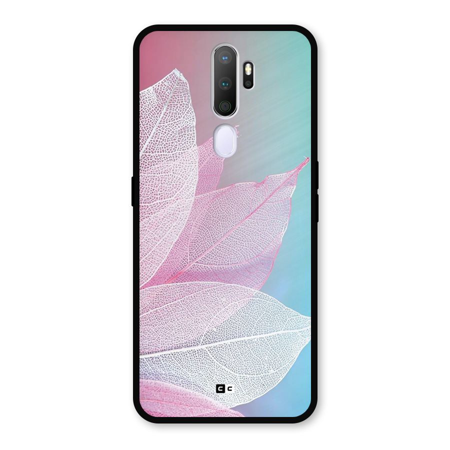 Beautiful Petals Vibes Metal Back Case for Oppo A5 (2020)