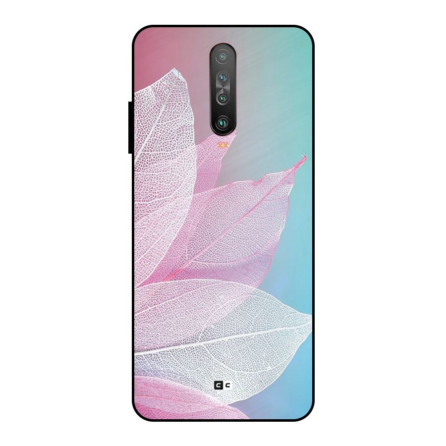 Beautiful Petals Vibes Metal Back Case for Poco X2