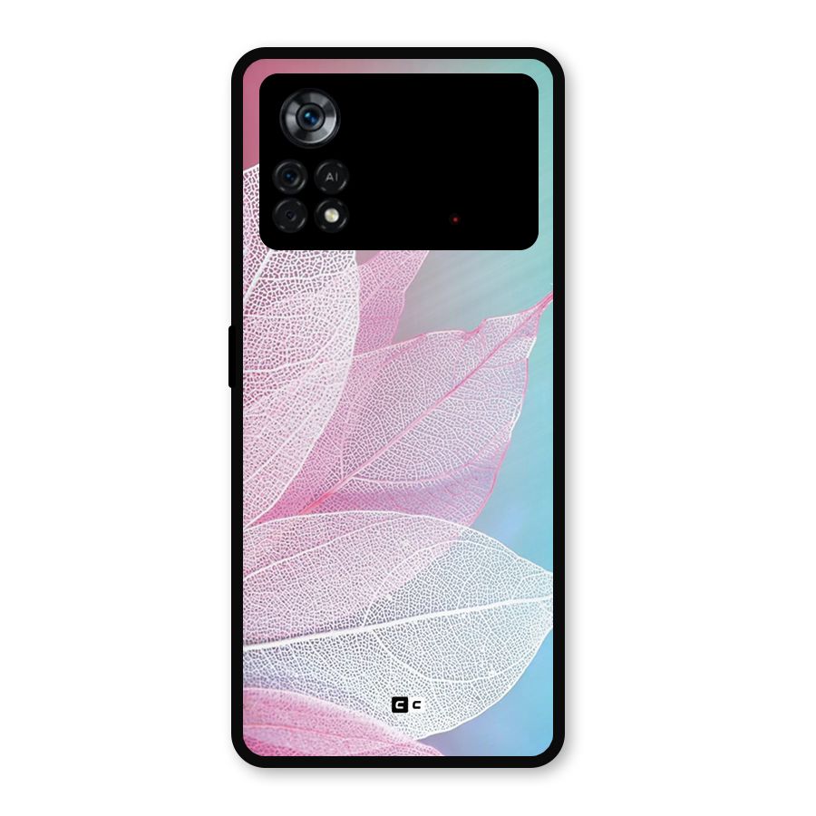 Beautiful Petals Vibes Metal Back Case for Poco X4 Pro 5G