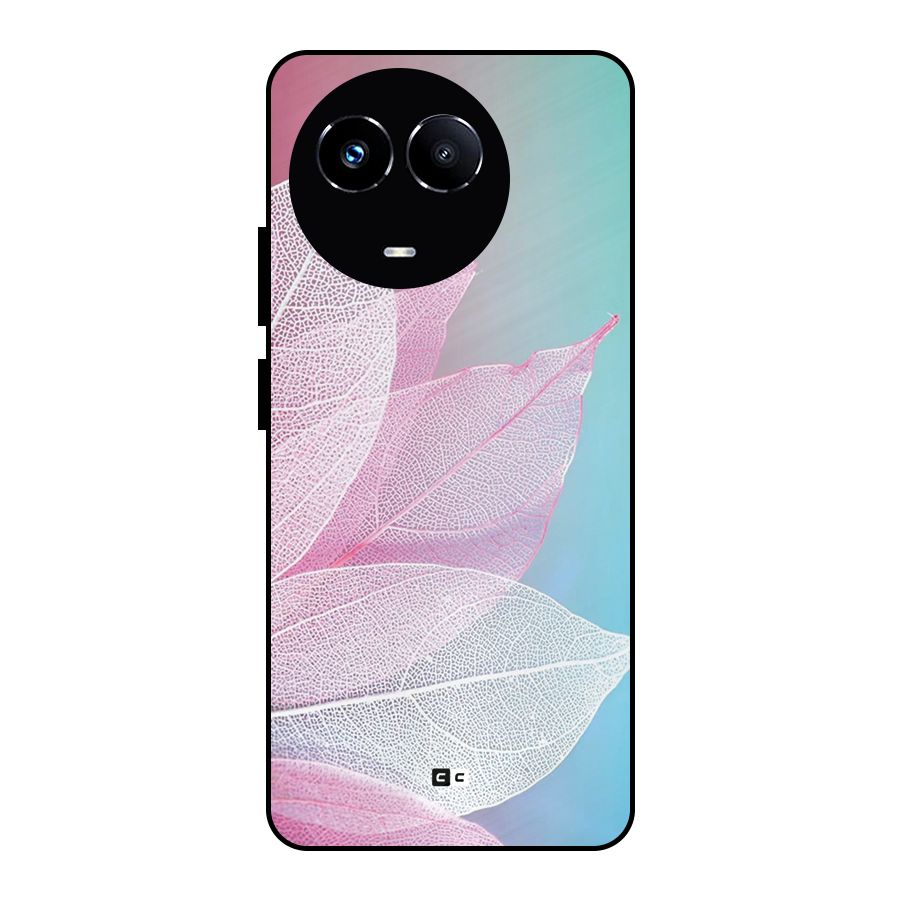 Beautiful Petals Vibes Metal Back Case for Realme 11 5G