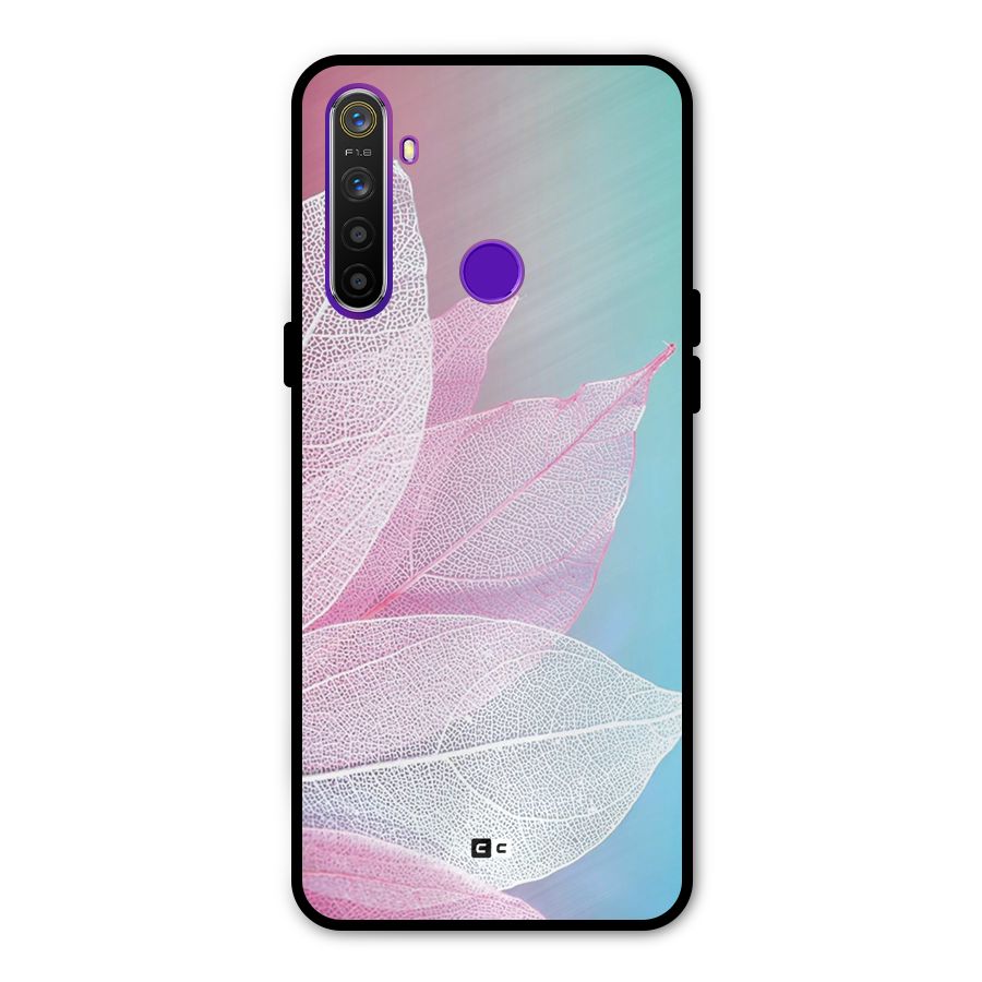 Beautiful Petals Vibes Metal Back Case for Realme 5i
