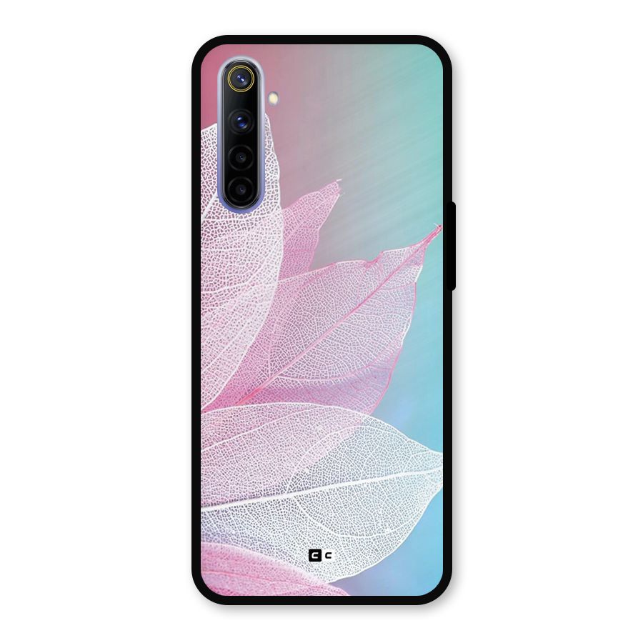 Beautiful Petals Vibes Metal Back Case for Realme 6
