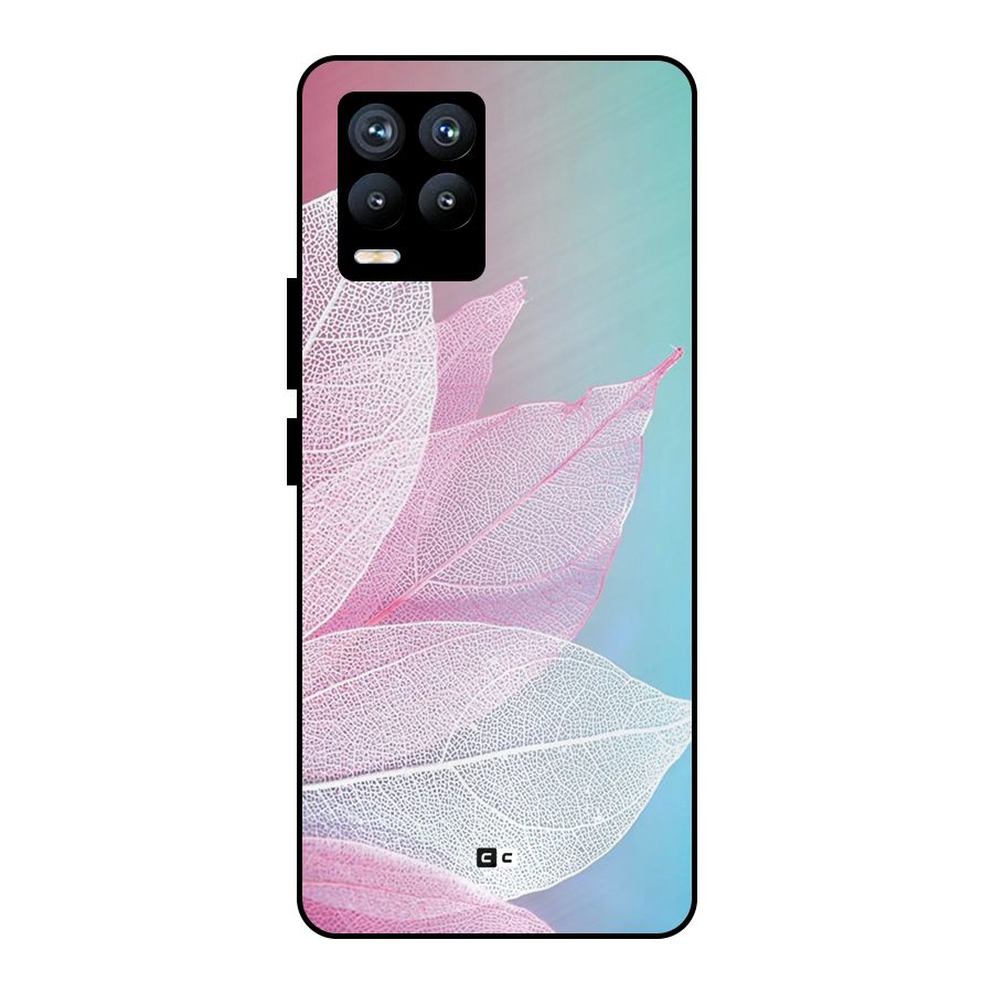 Beautiful Petals Vibes Metal Back Case for Realme 8