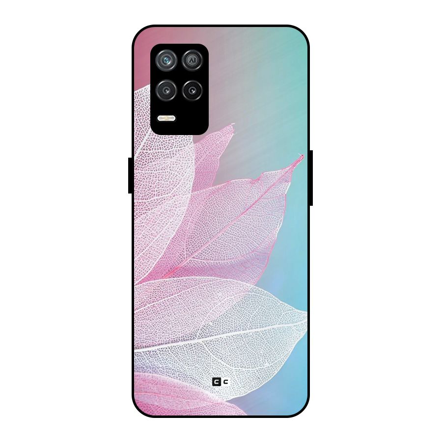 Beautiful Petals Vibes Metal Back Case for Realme 8s 5G