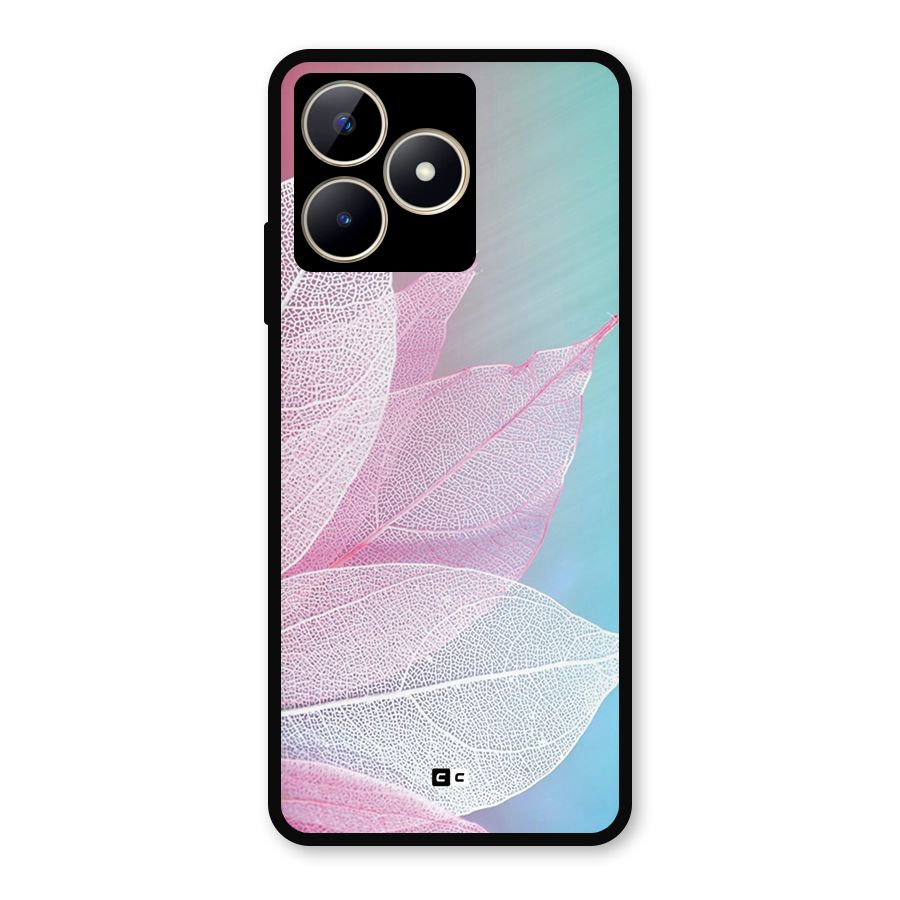 Beautiful Petals Vibes Metal Back Case for Realme C53