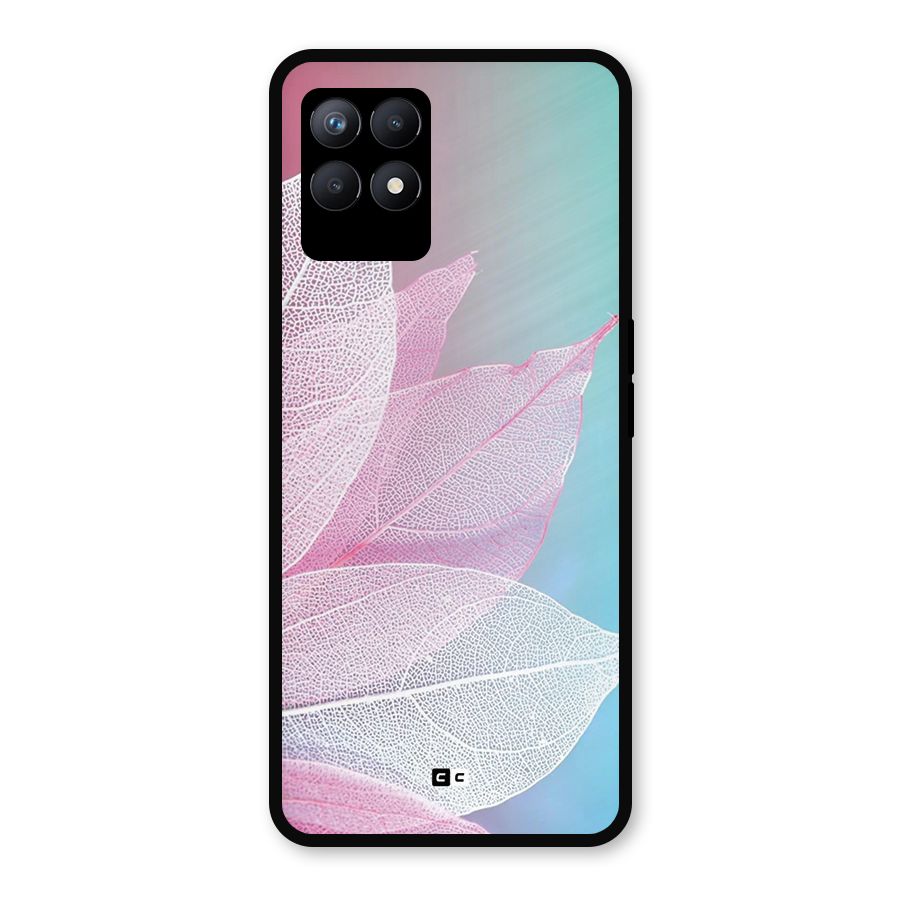 Beautiful Petals Vibes Metal Back Case for Realme Narzo 50