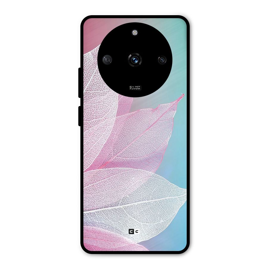 Beautiful Petals Vibes Metal Back Case for Realme Narzo 60 5G