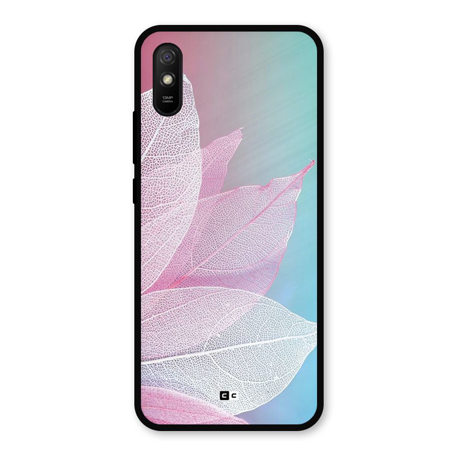 Beautiful Petals Vibes Metal Back Case for Redmi 9i
