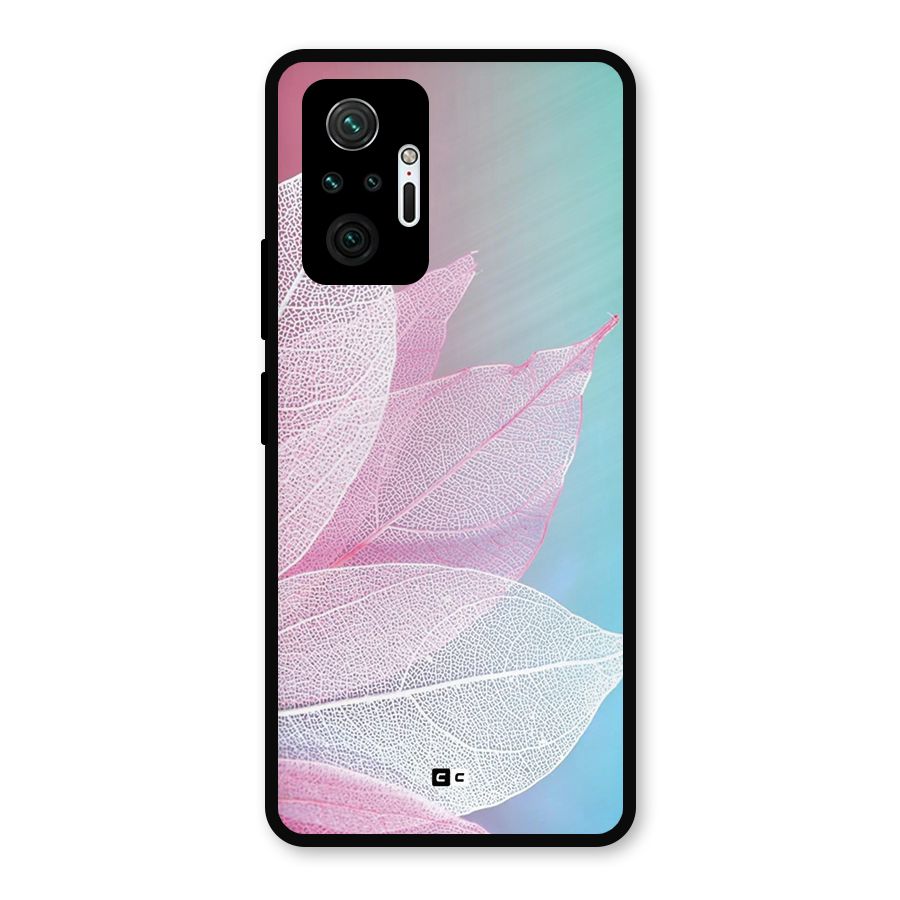 Beautiful Petals Vibes Metal Back Case for Redmi Note 10 Pro Max