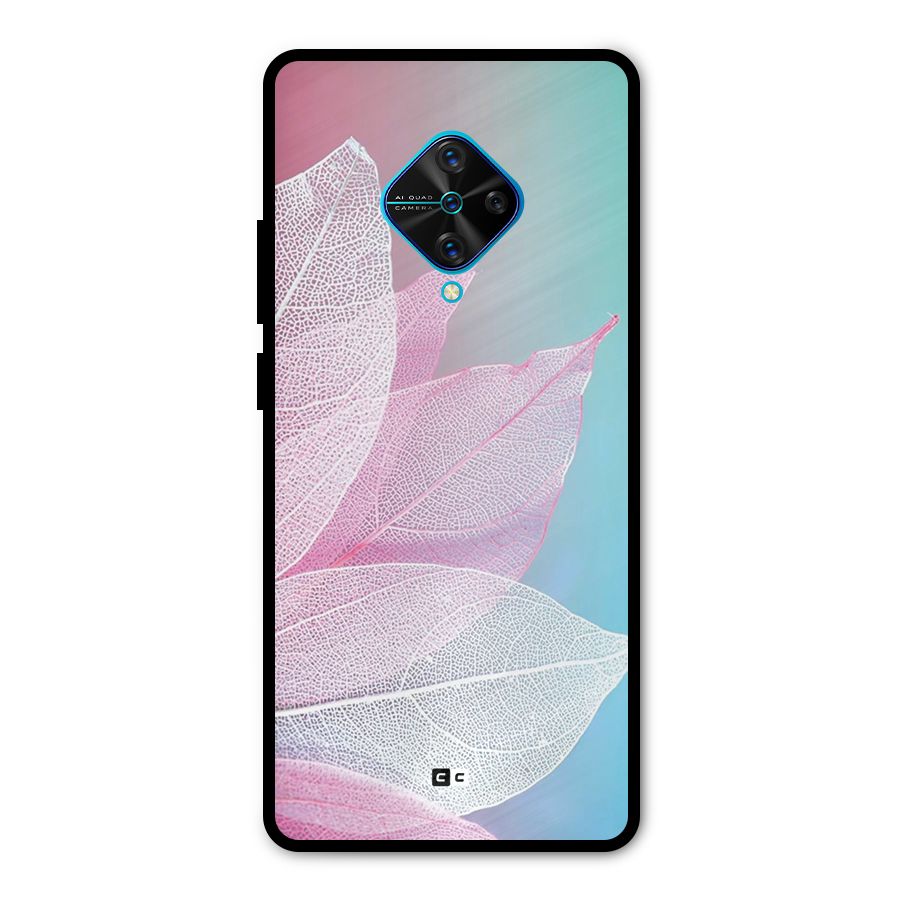 Beautiful Petals Vibes Metal Back Case for Vivo S1 Pro