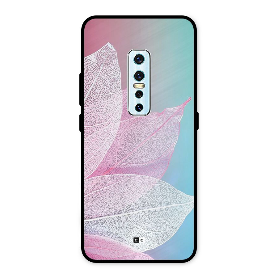 Beautiful Petals Vibes Metal Back Case for Vivo V17 Pro