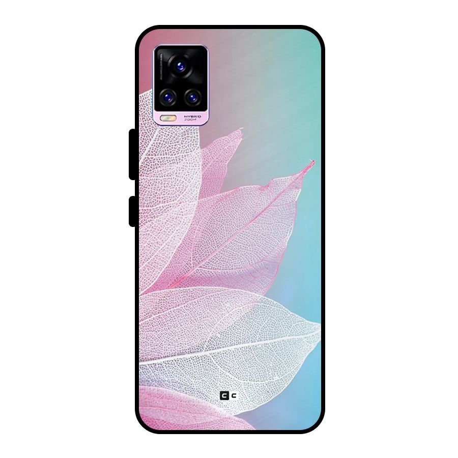 Beautiful Petals Vibes Metal Back Case for Vivo V20 Pro