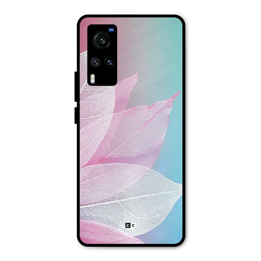 Beautiful Petals Vibes Metal Back Case for Vivo X60