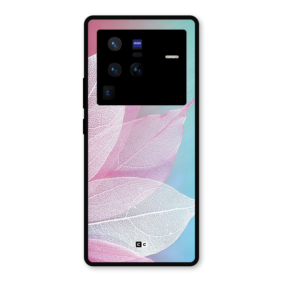 Beautiful Petals Vibes Metal Back Case for Vivo X80 Pro