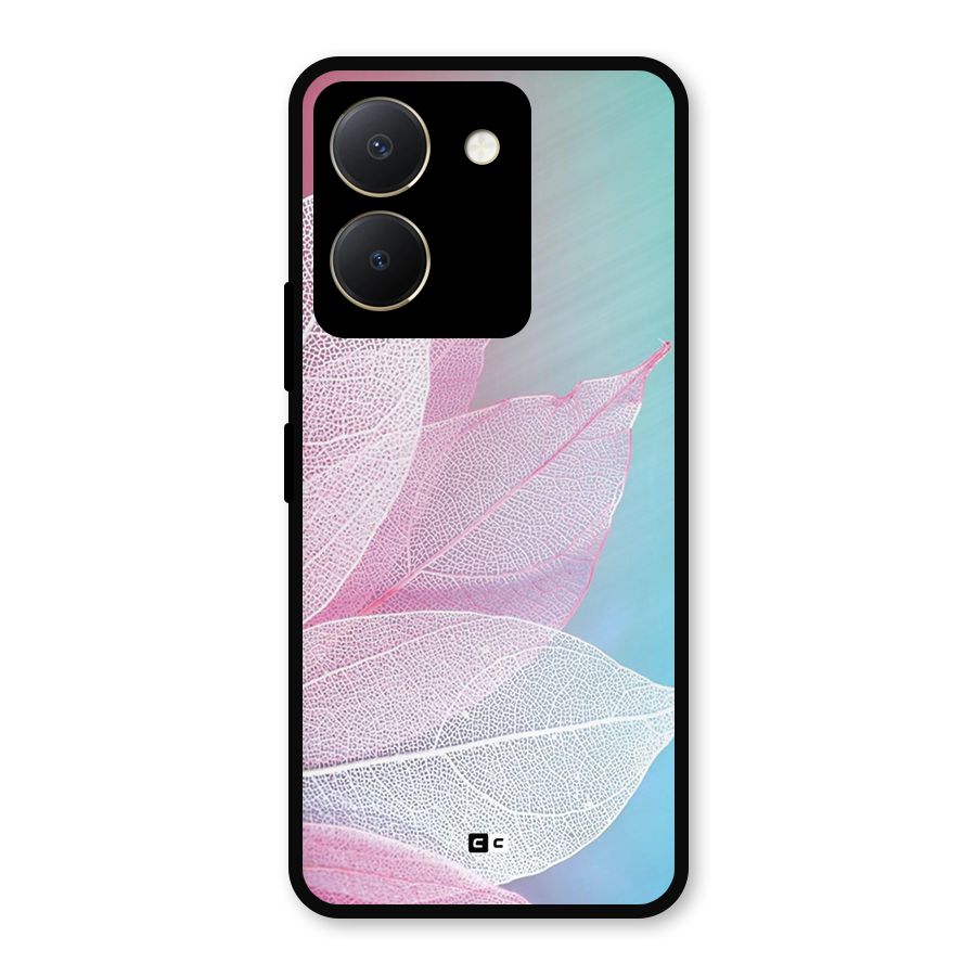 Beautiful Petals Vibes Metal Back Case for Vivo Y36