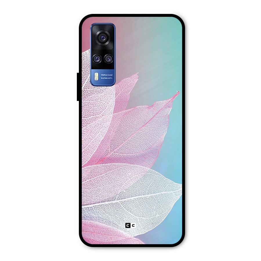 Beautiful Petals Vibes Metal Back Case for Vivo Y51A