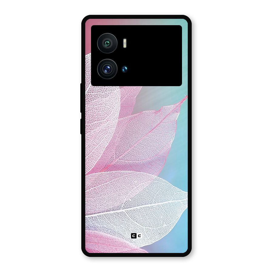 Beautiful Petals Vibes Metal Back Case for iQOO 9 Pro