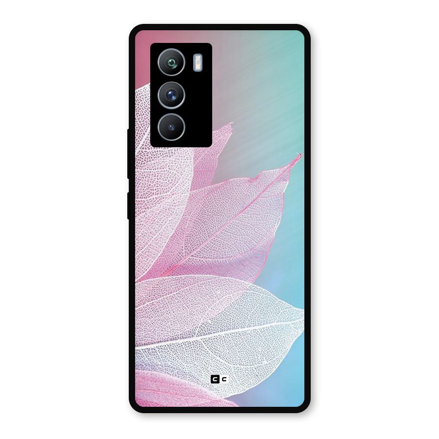 Beautiful Petals Vibes Metal Back Case for iQOO 9 SE