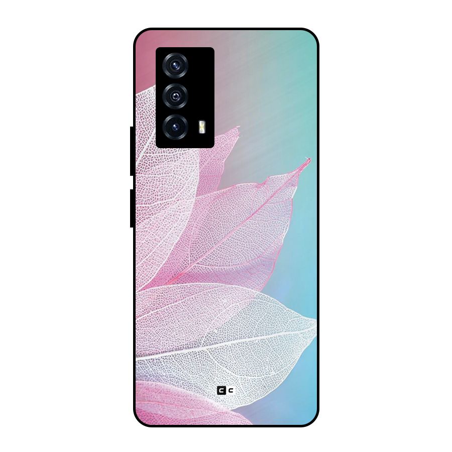 Beautiful Petals Vibes Metal Back Case for iQOO Z5