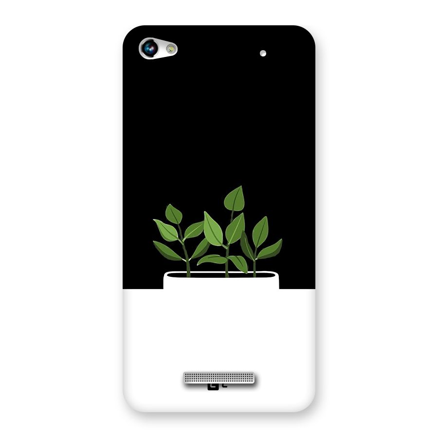 Beautiful Plant Pot Minimalistic Back Case for Canvas Hue 2 A316