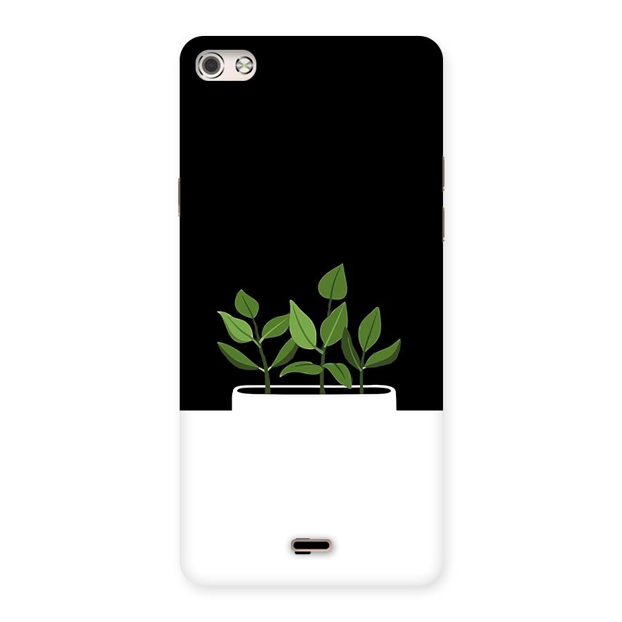 Beautiful Plant Pot Minimalistic Back Case for Canvas Silver 5