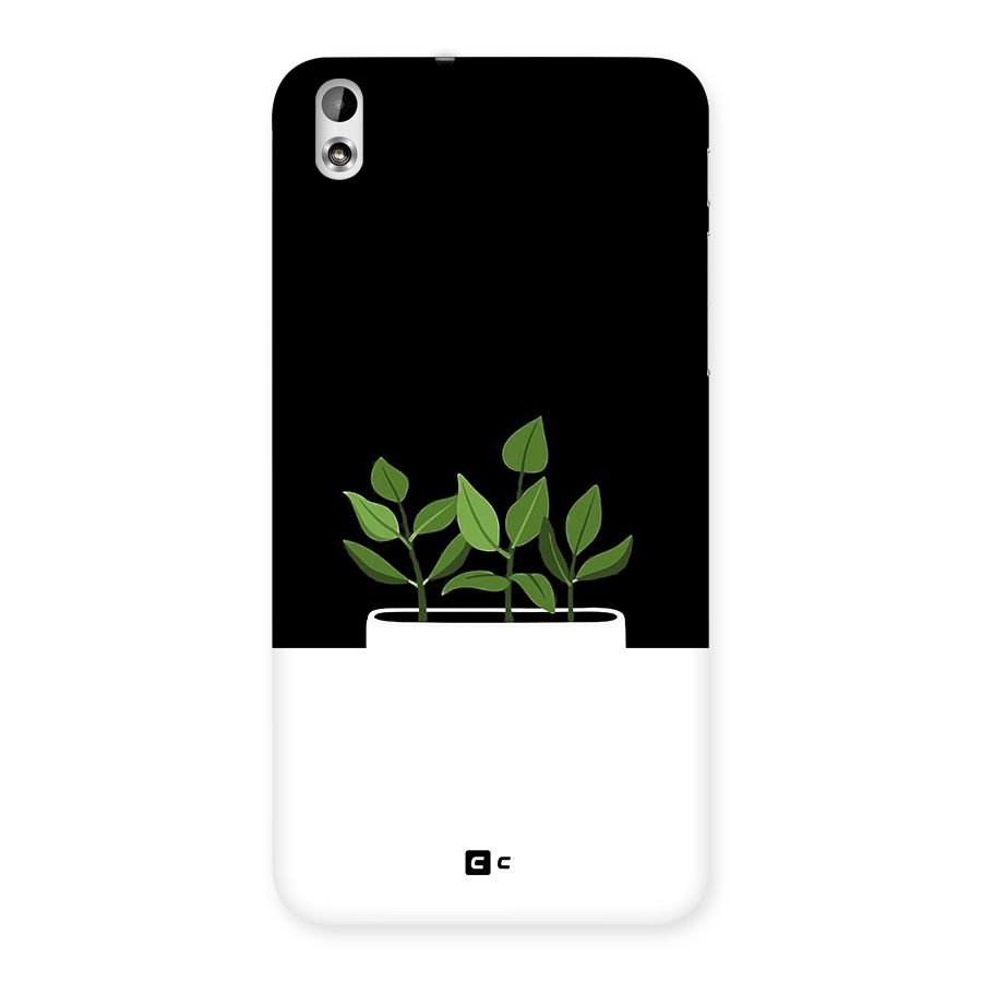 Beautiful Plant Pot Minimalistic Back Case for Desire 816g