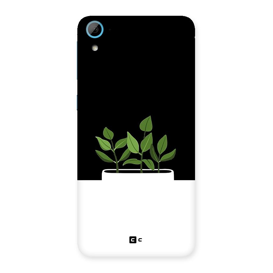 Beautiful Plant Pot Minimalistic Back Case for Desire 826