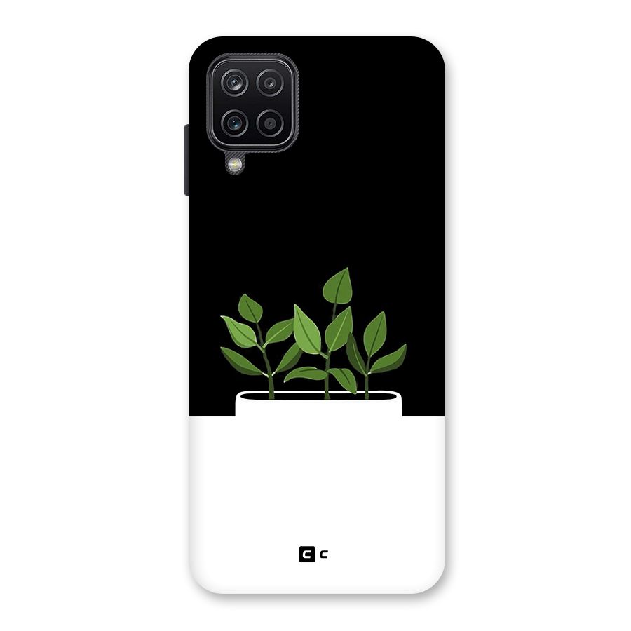 Beautiful Plant Pot Minimalistic Back Case for Galaxy A12
