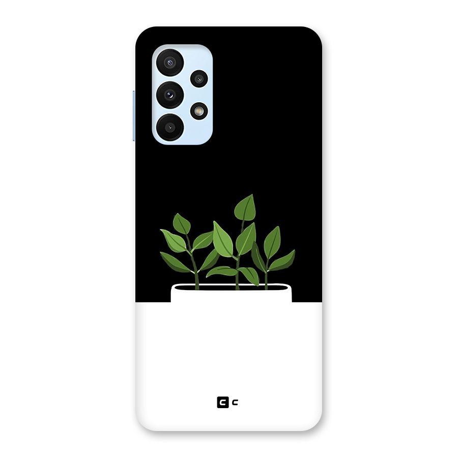 Beautiful Plant Pot Minimalistic Back Case for Galaxy A23