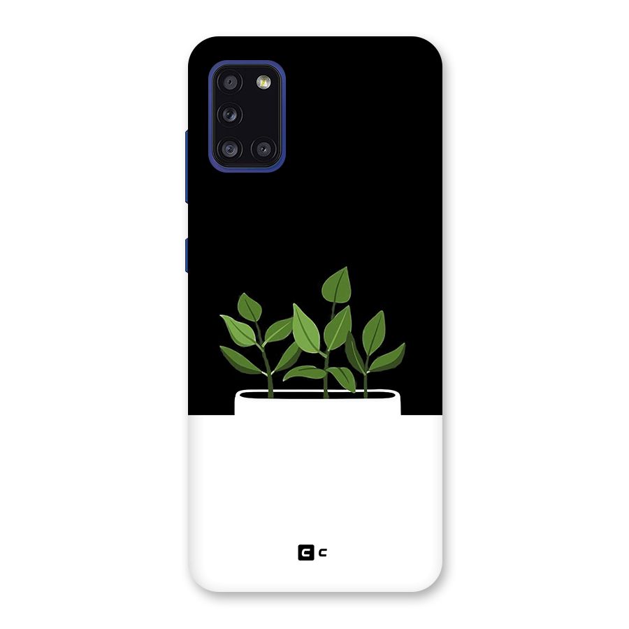 Beautiful Plant Pot Minimalistic Back Case for Galaxy A31
