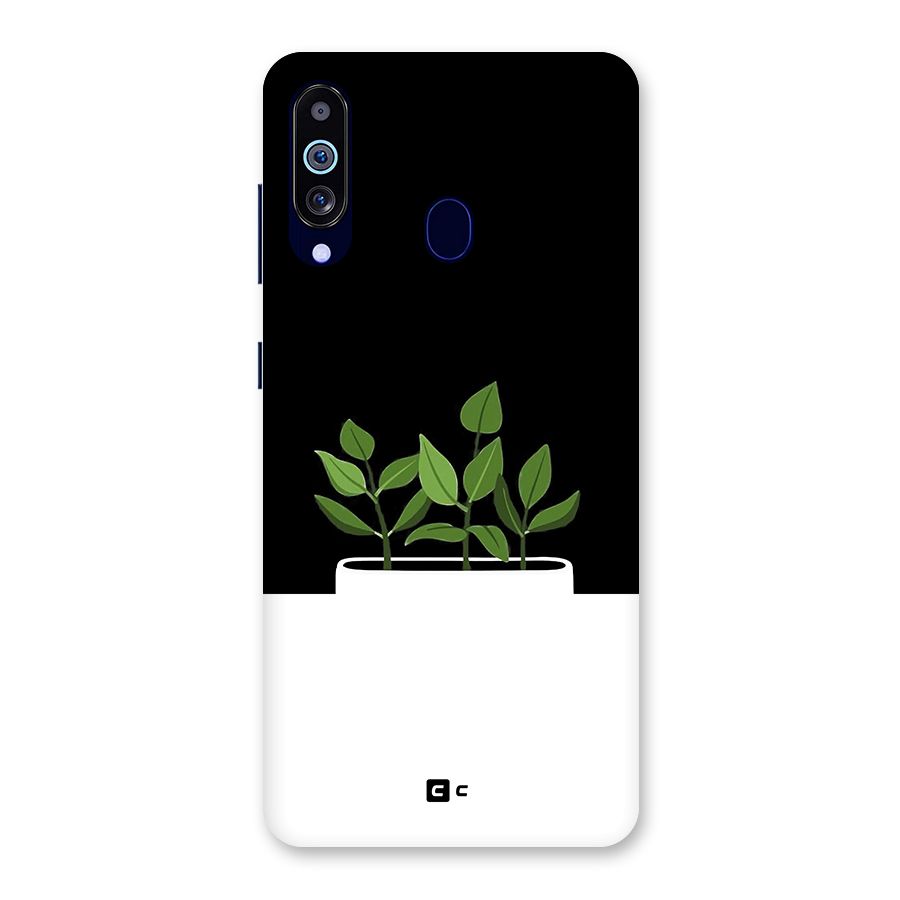 Beautiful Plant Pot Minimalistic Back Case for Galaxy A60