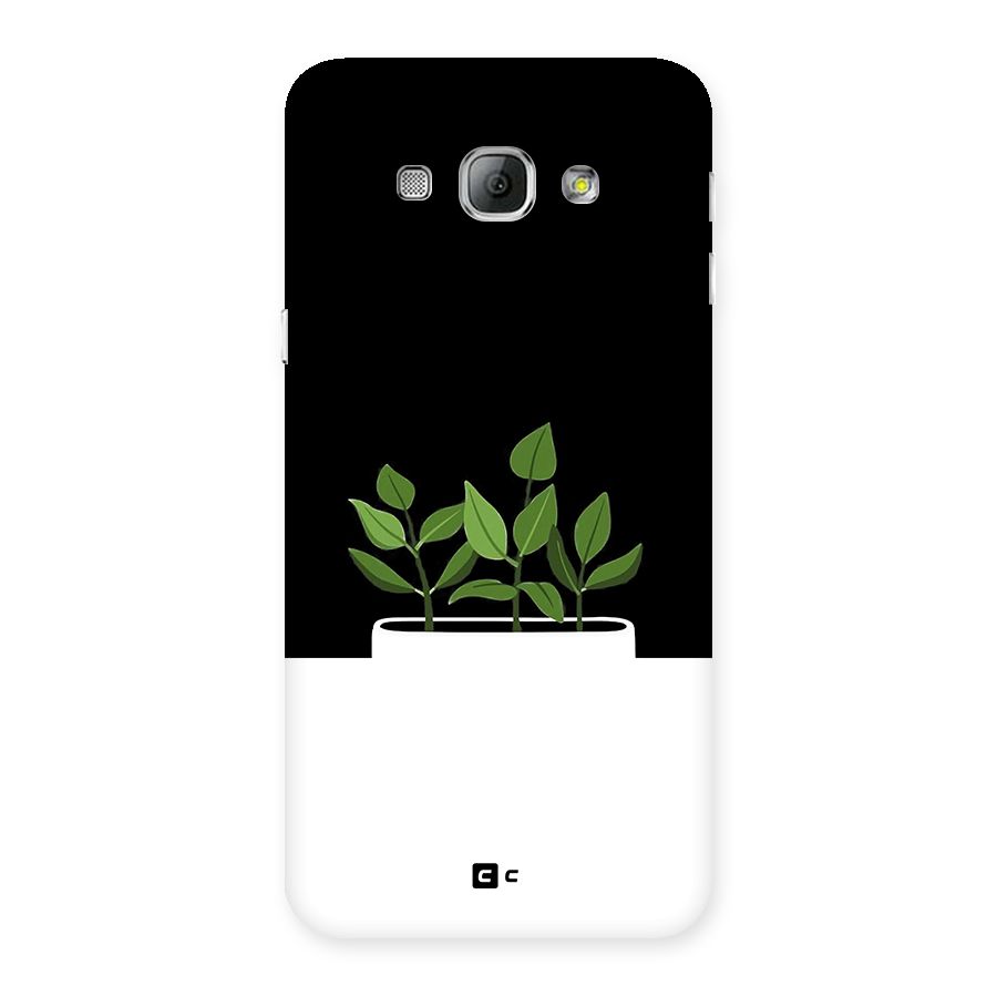 Beautiful Plant Pot Minimalistic Back Case for Galaxy A8