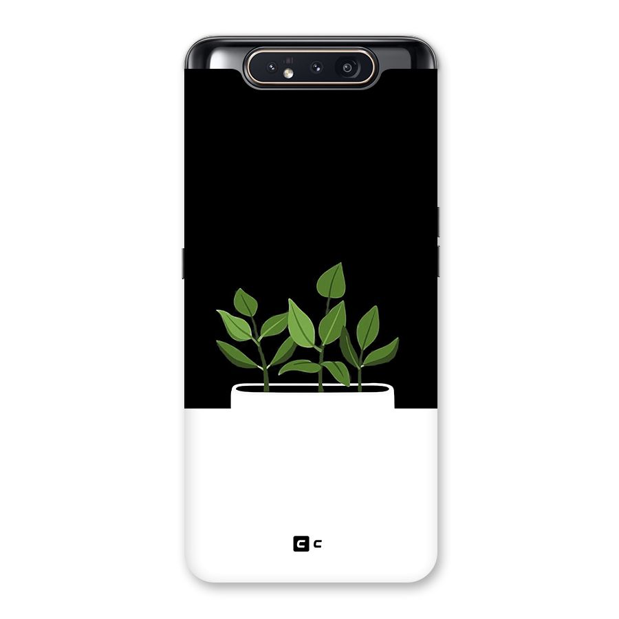 Beautiful Plant Pot Minimalistic Back Case for Galaxy A80