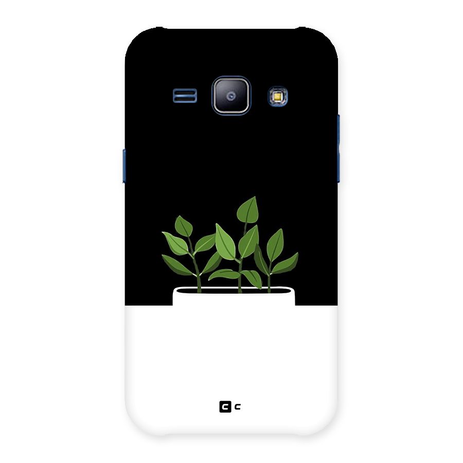 Beautiful Plant Pot Minimalistic Back Case for Galaxy J1