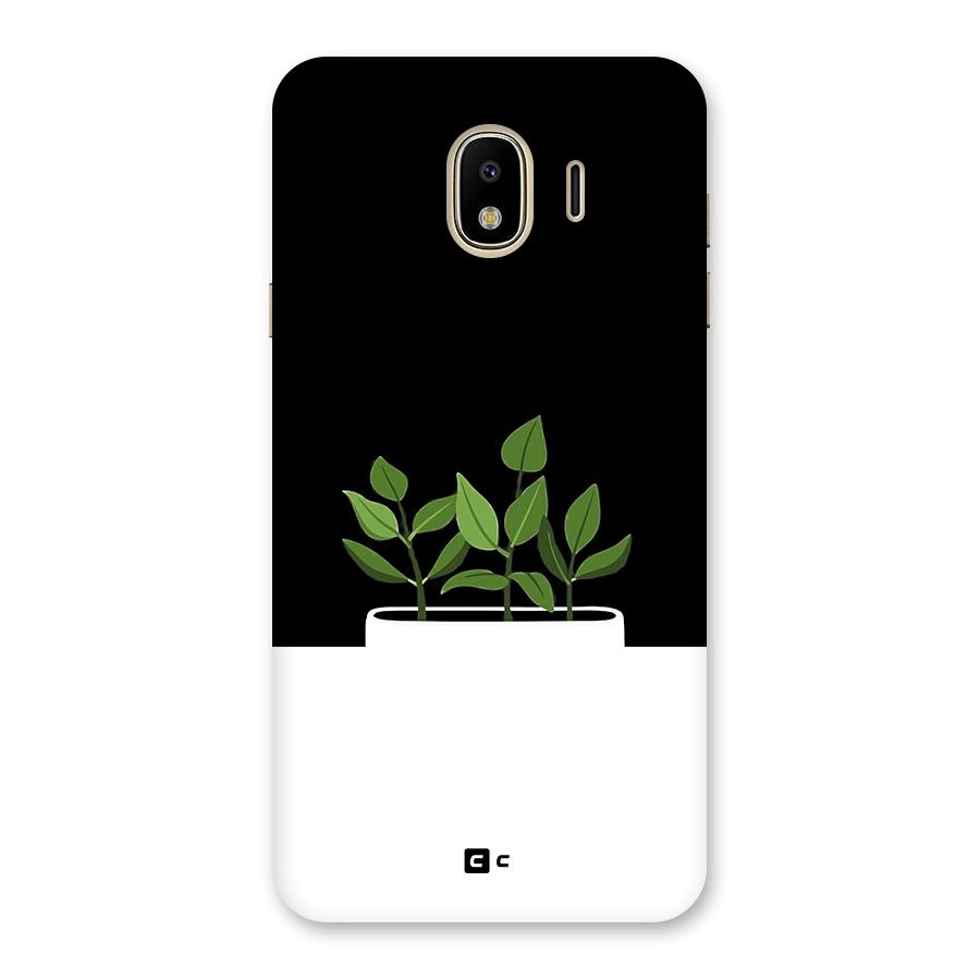 Beautiful Plant Pot Minimalistic Back Case for Galaxy J4