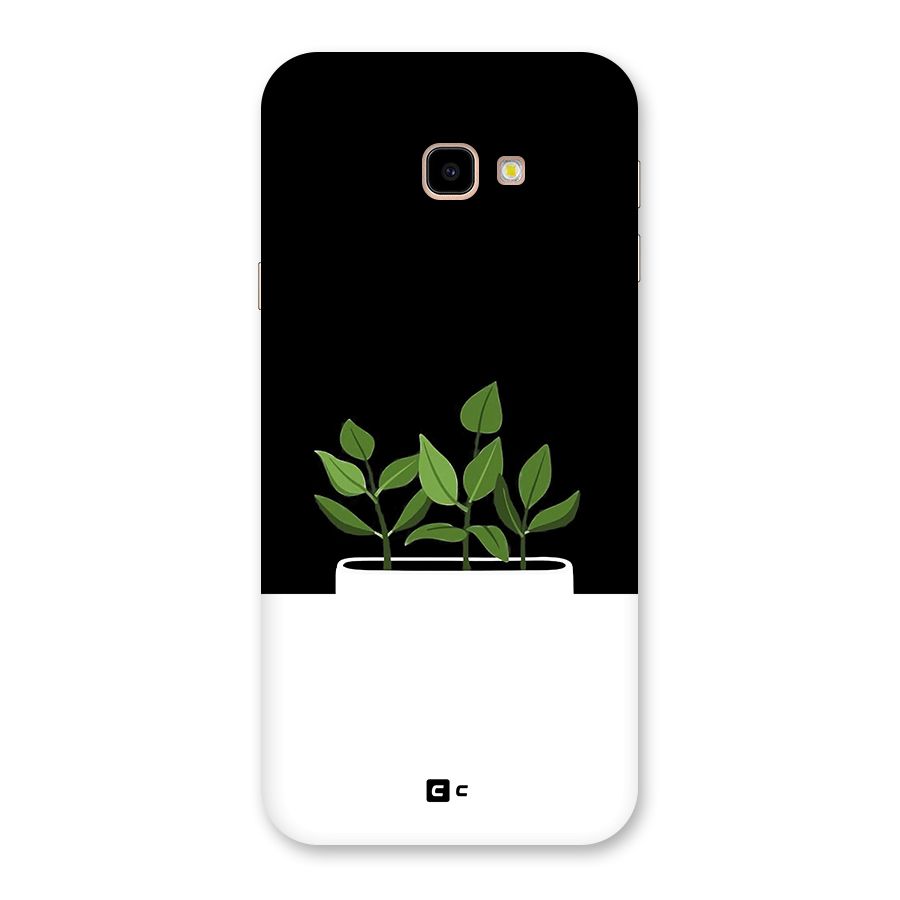 Beautiful Plant Pot Minimalistic Back Case for Galaxy J4 Plus
