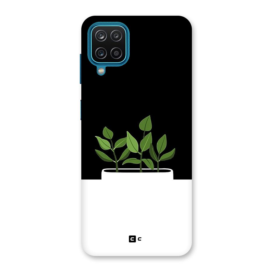 Beautiful Plant Pot Minimalistic Back Case for Galaxy M12