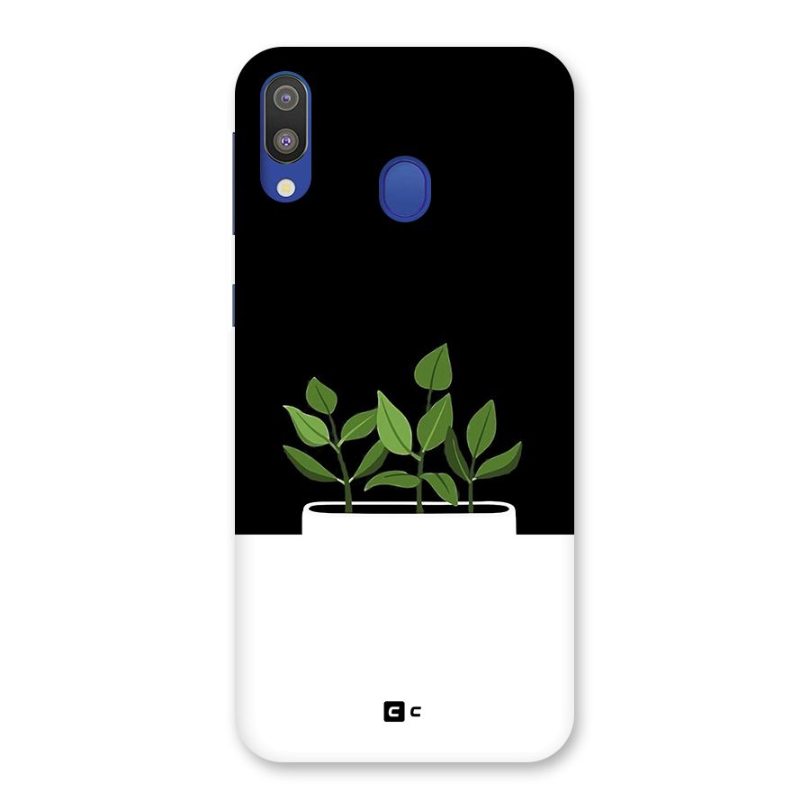 Beautiful Plant Pot Minimalistic Back Case for Galaxy M20