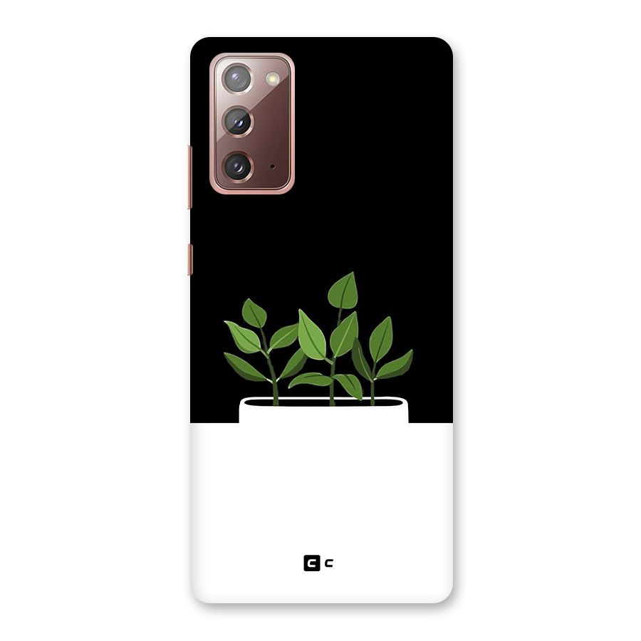 Beautiful Plant Pot Minimalistic Back Case for Galaxy Note 20