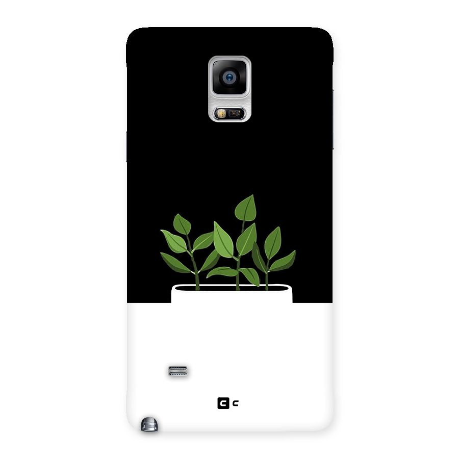 Beautiful Plant Pot Minimalistic Back Case for Galaxy Note 4