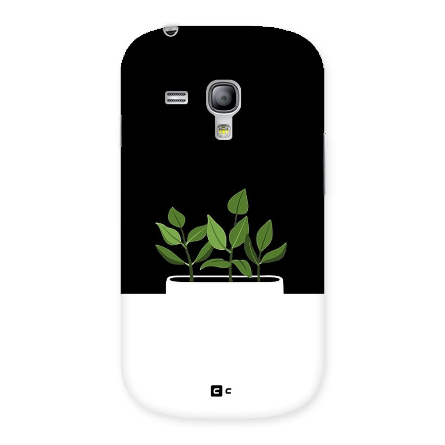Beautiful Plant Pot Minimalistic Back Case for Galaxy S3 Mini